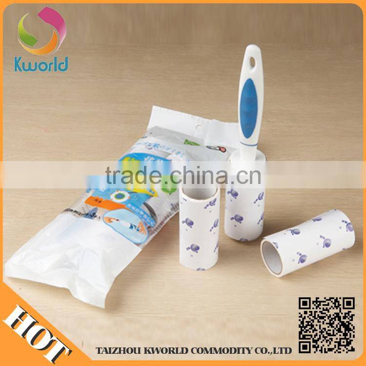 Promotional sticky lint roller for cloths