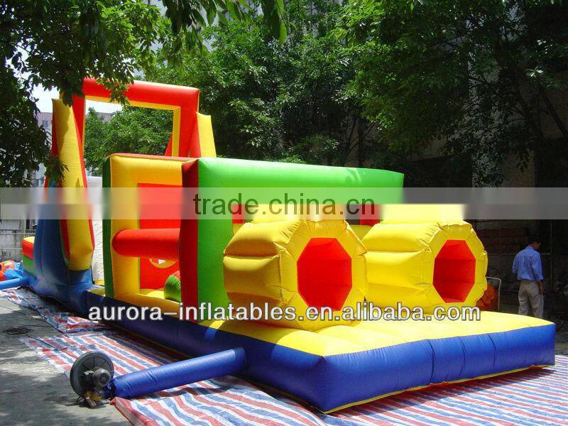 Factory price boot camp inflatable obstacle course