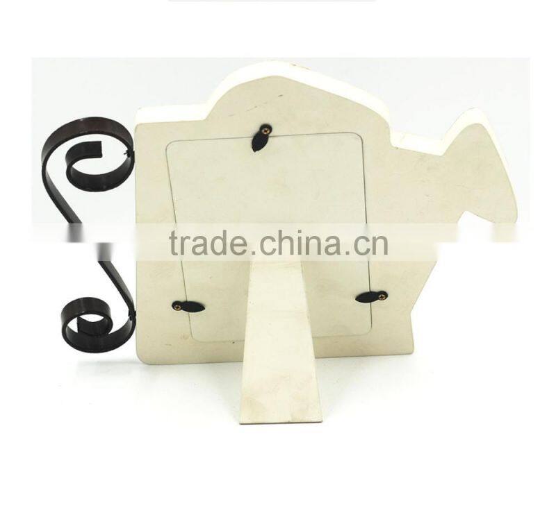 Wood and glass aluminium flower print frame glass partition classical painting frame