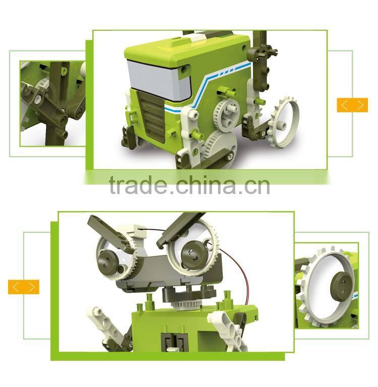 New style self assembled education deformation toys robot kit diy