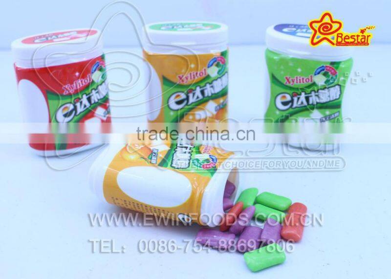 Xylitol Chewing Gum 3 Flavor(Apple ,Strawberry,Orange )10g