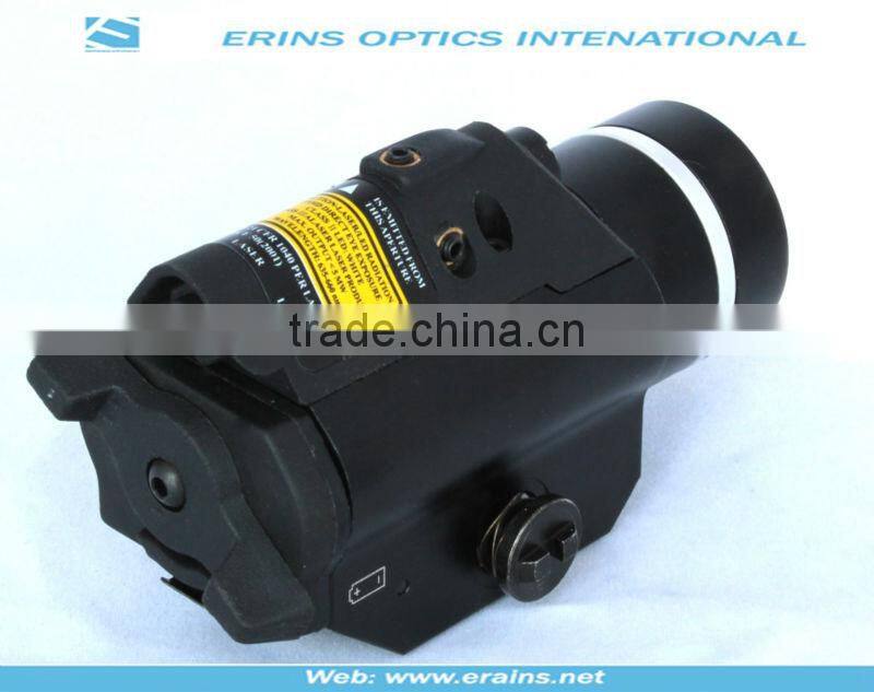 Tactical red laser sight scope and 200 lumen CREE Q5 LED flashlight combo