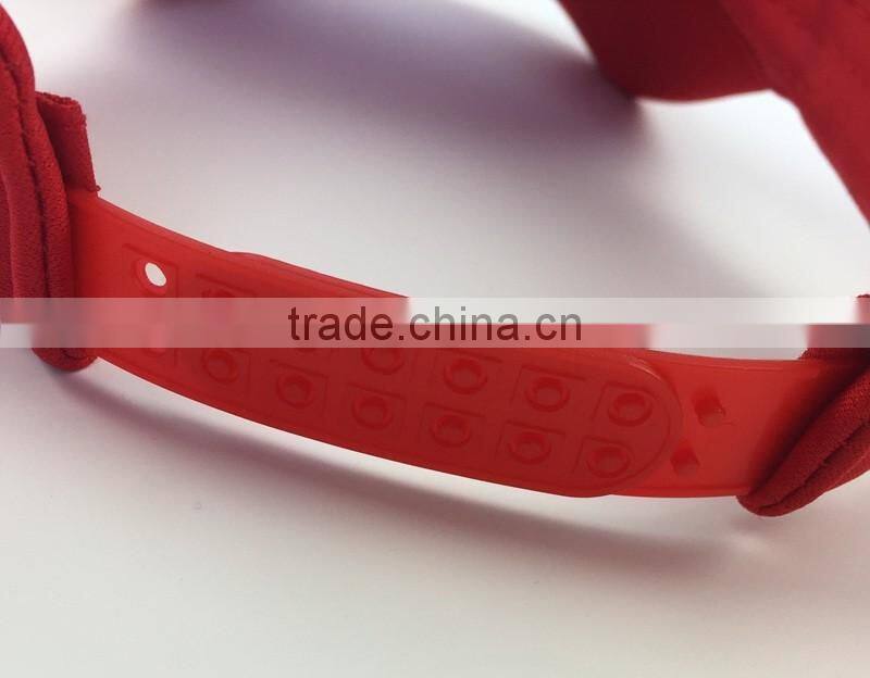 Sponge Red Color Blank Unstructure Sun Hat And Visor Cap