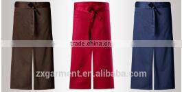 mens heavy cotton oxford canvas apron kitchen custom design industrial apron