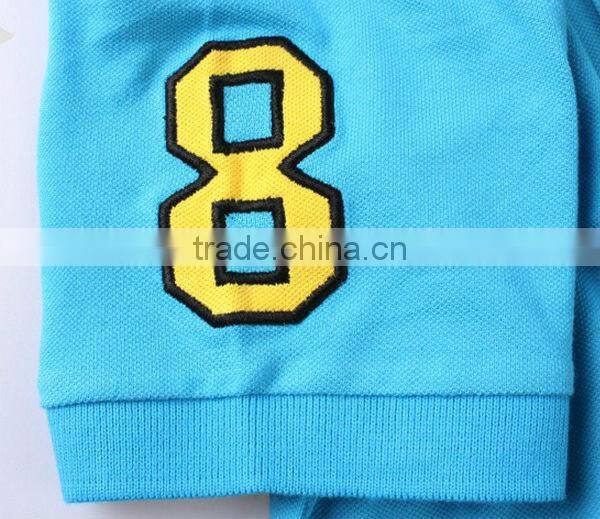 Wholesale bright color 100% cotton child clothing kids china factory polo shirts