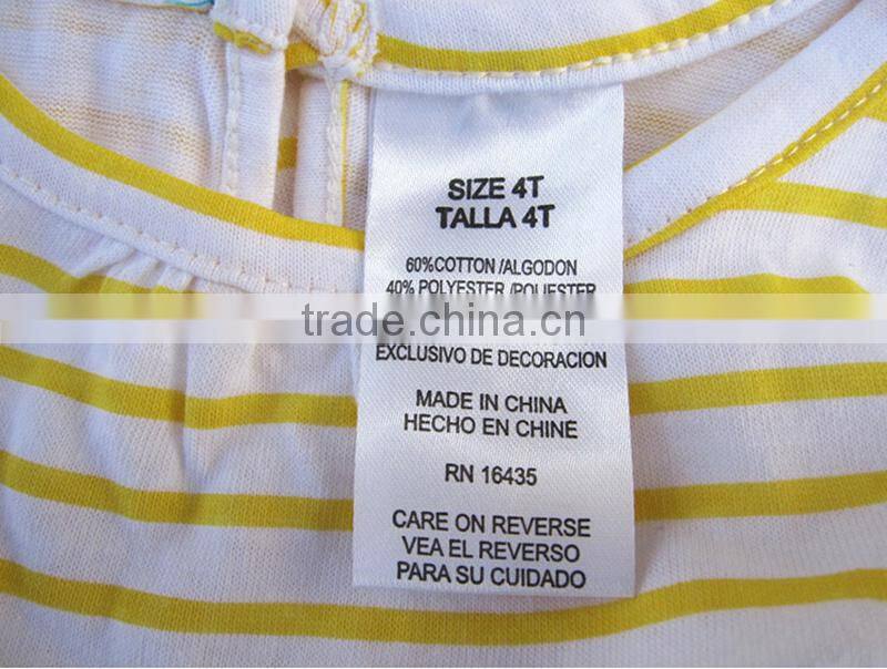 wholesale baby summer clothes kids girl printing t shirts