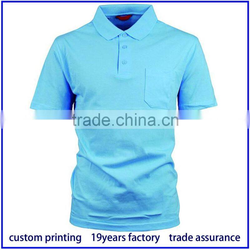 OEM mesh/single jersery cotton polo shirt