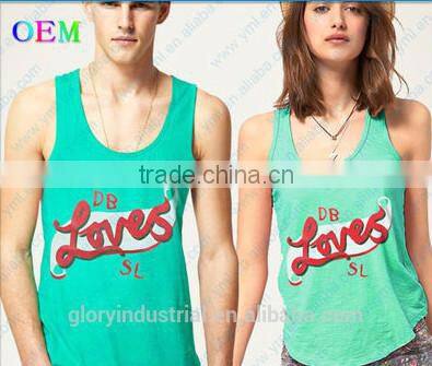 qualitied cotton custom couple shirt for couple