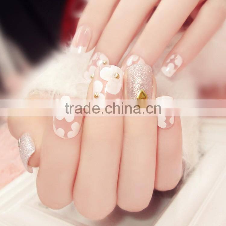 Wholesale 24PCS/Pack Korea Style Full Cover False Nails