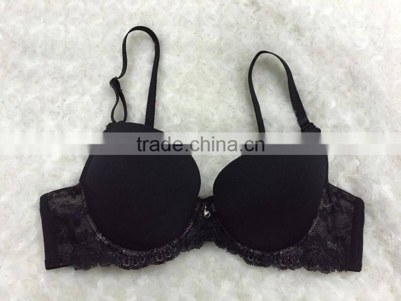 sexy bra and panty OEM accoding to design lace decoration Fancy Bra Set elegant women set