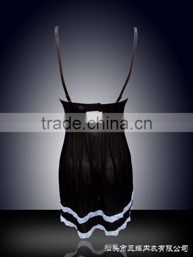 sexy see through sleepwear