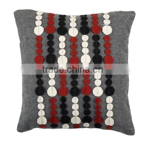 embroidered cushin cover for xmas