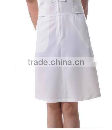 Wholesale fashionable white female nurse uniform design