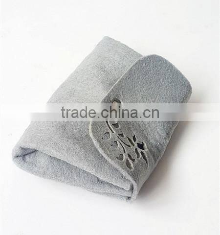 factory sale 3mm felt wallet gray color holiday felt bag