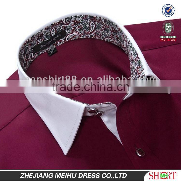 Men slim casual long sleeve shirt fashion men shirt from italy