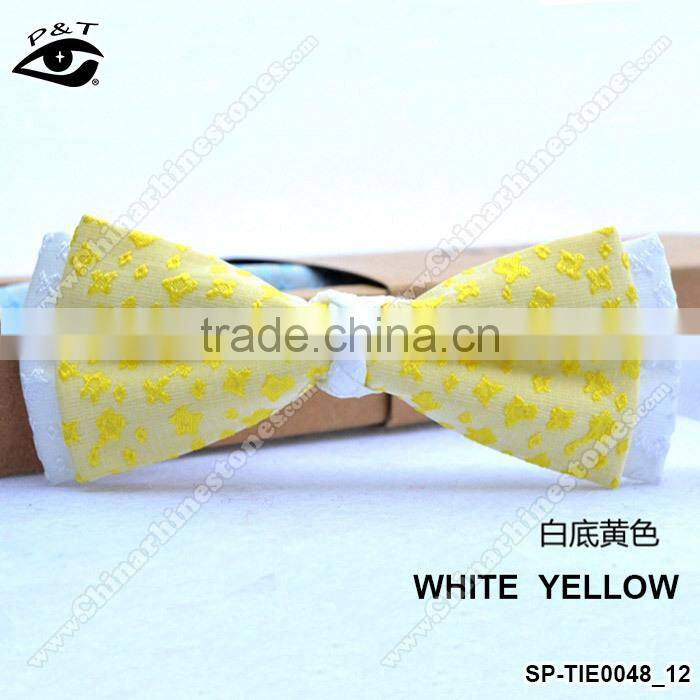 9 Colors New Bow Tie 10x4CM Jacquard Silk Bow Tie for Men