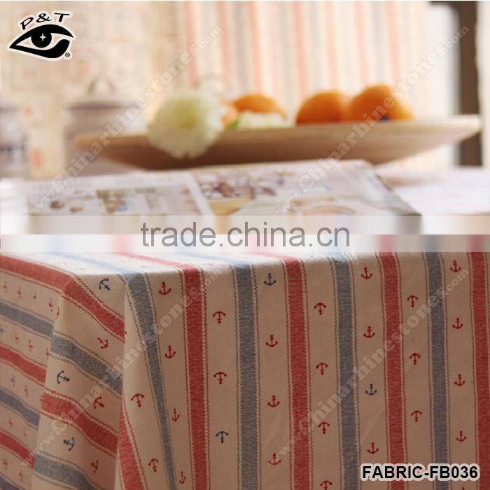 140cm width Japanese pattern print linen fabric sublimation printed fabric Vintage canvas textile cotton
