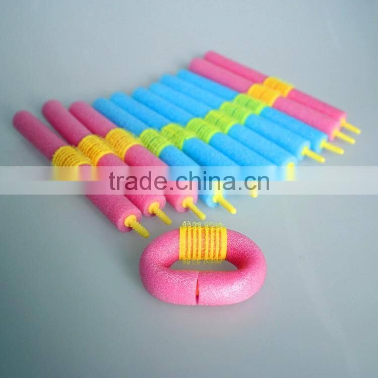 SOFT FOAM BENDY HAIR CURLER ROLLERS FOR SEXY HAIR 12pcs/set Soft Foam Anion Bendy Sponge Hair Rollers Curlers Cling