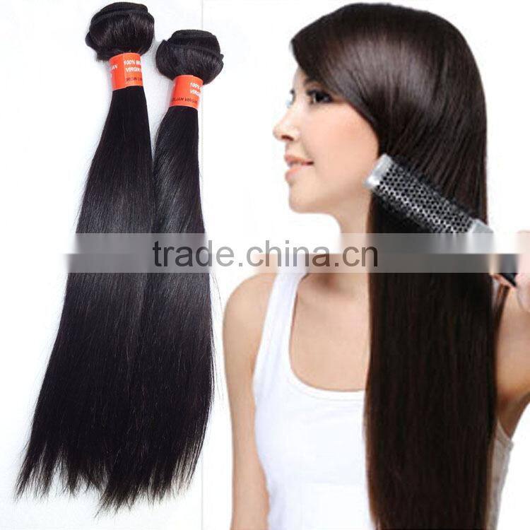100gram Grade 7A Straight Virgin Brazilian Hair Bundles Human Hair Extension