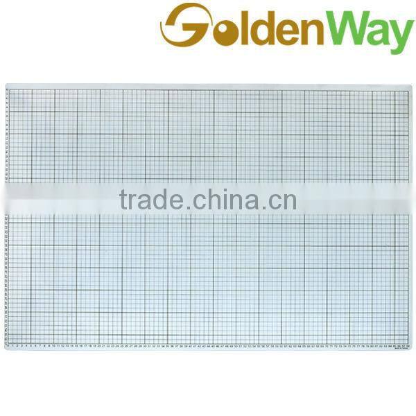 A4 to A1 Fashion Eco Friendly Transparent plastic TPE & PP Self Healing Cutting Mat