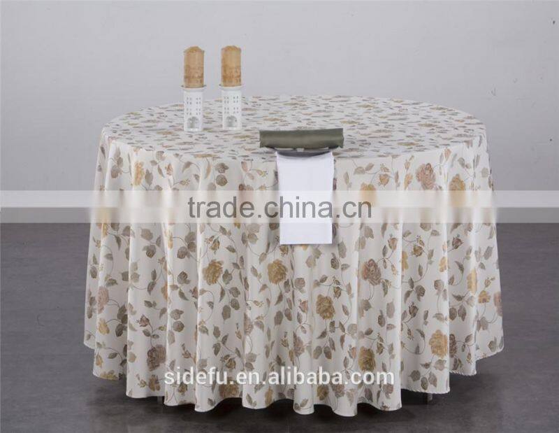 Wholesale Fancy Hotel Linen Table Cloth Restaurant Table Linen