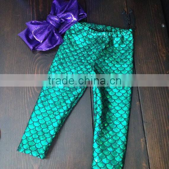 2017 the most fashionable baby mermaid pants for the girls