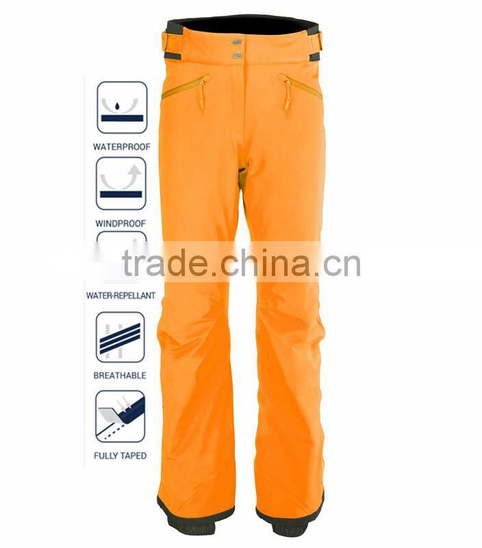 Green Custom Active Mens Ski Pants