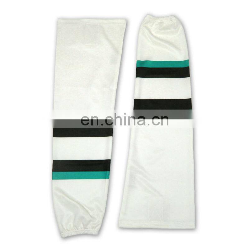 sublimation ice hockey custom logo hockey sport compression socks
