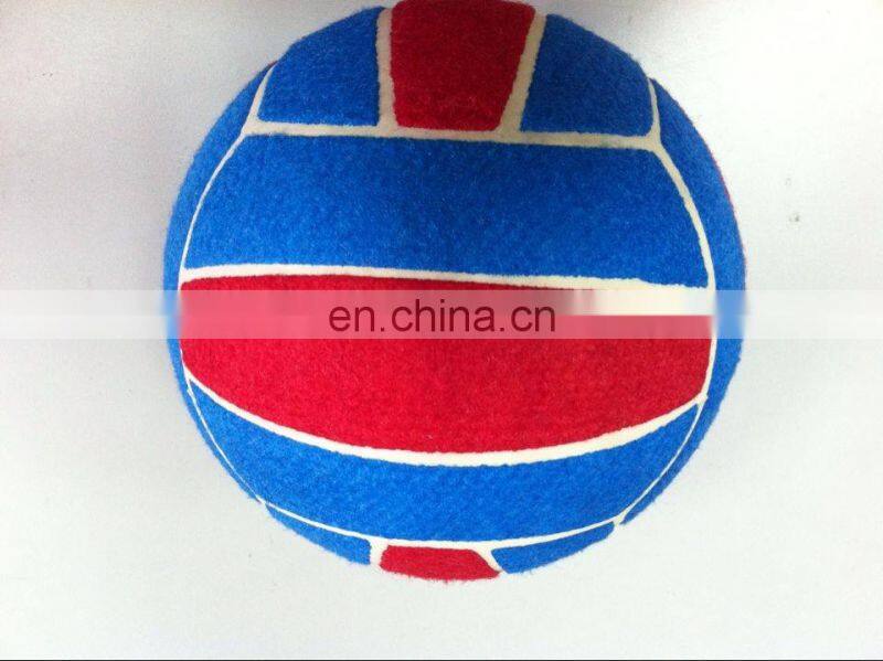 Inflatable large tennis ball for dog