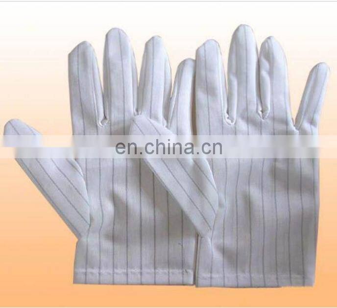 Made in China Disposable cheap & comfort ESD Fabric Gloves C0501