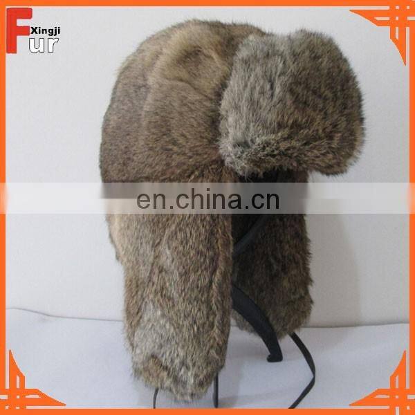 Russian Style / Rabbit Fur / Winter Fur hat
