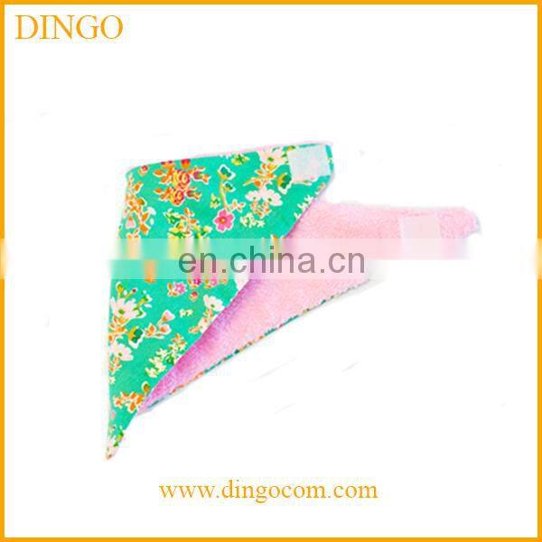 New product boutique cute custom printing cotton baby bandana bibs