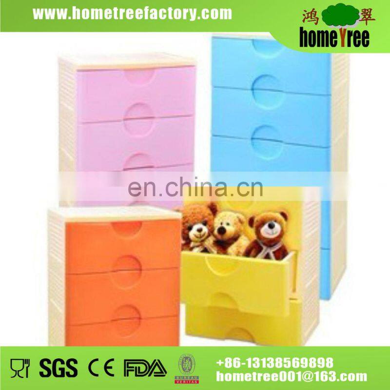 Colorful 3 Layers Waterproof Sample Tall Thin Storage Cabinets With 2 Handles