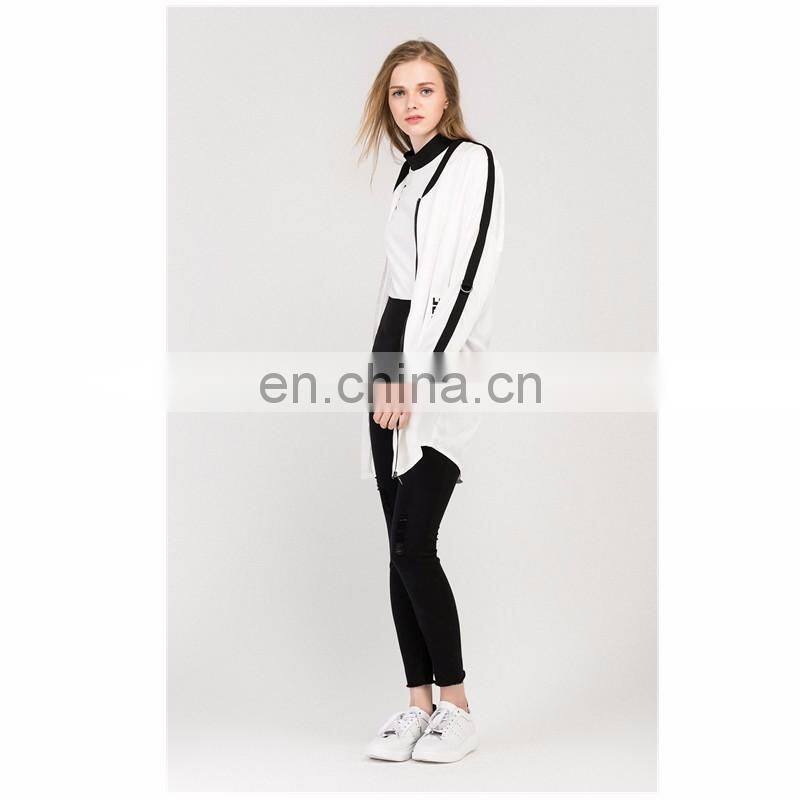 OEM service fashion plus size outwear women casual coat