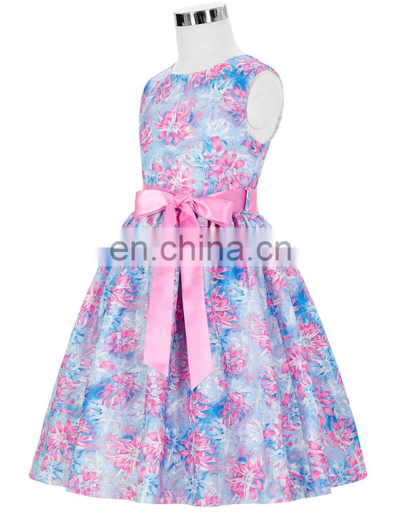 Grace Karin Children Kids Sleeveless Round Neck Birthday Party Dress 2 Year Old Grl Dress CL008997-2