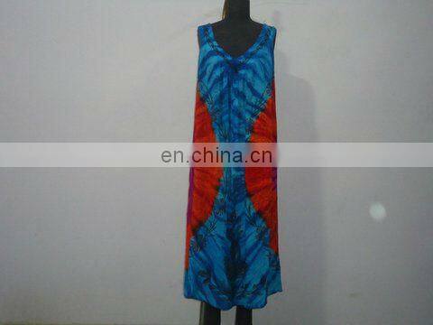 Rayon Tie Dye Dress