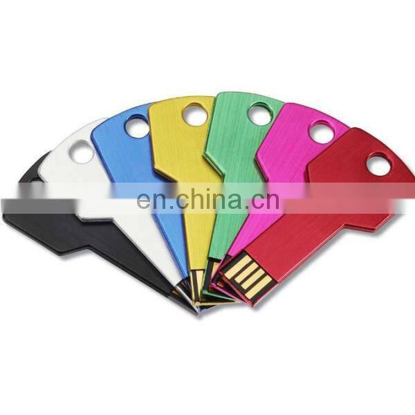 2016 Custom metal key shape USB flash drives