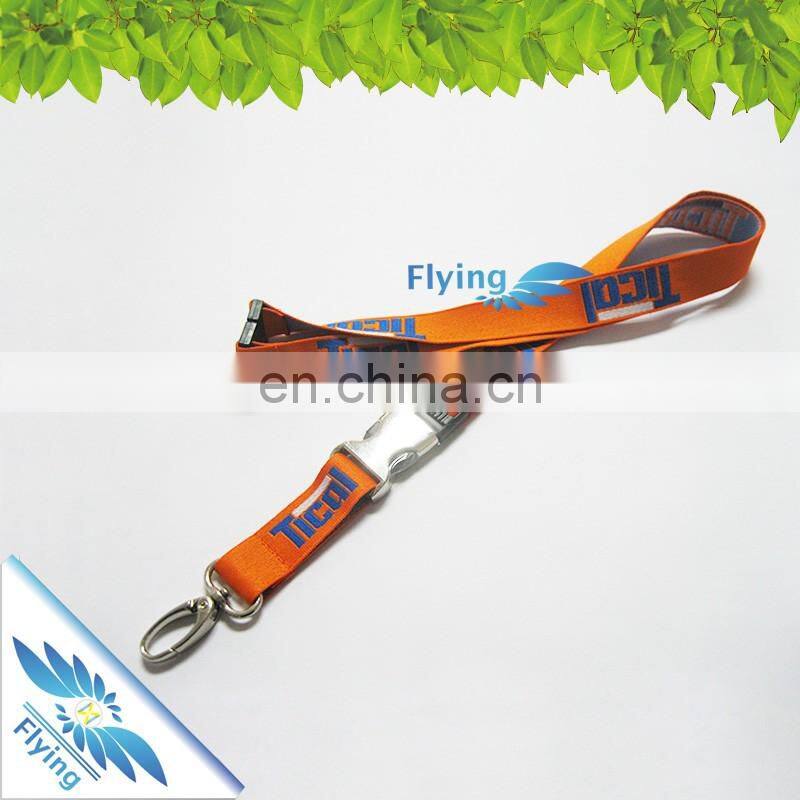 Cheap Printed Polyester Lanyard Custom Name Brand Neck Lanyard in Promo