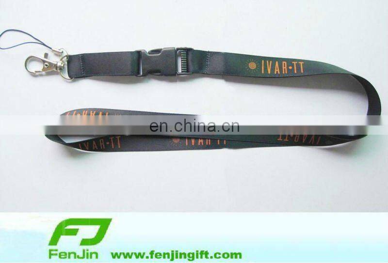 printed satin lanyard, custom satin printed lanyard ,satin polyester lanyard