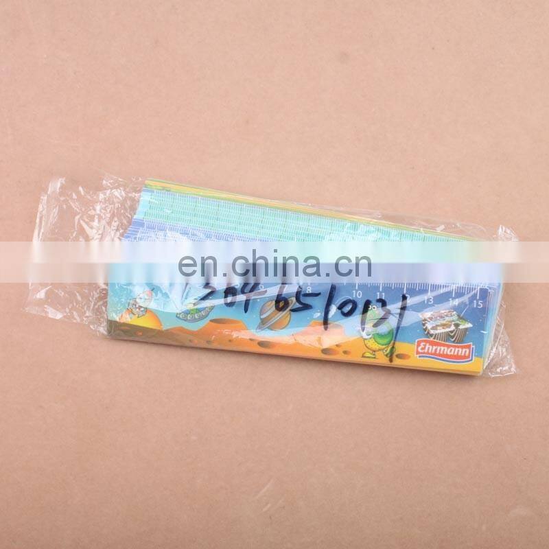Factory manufacture high quality promotional gift pp plastic ruler