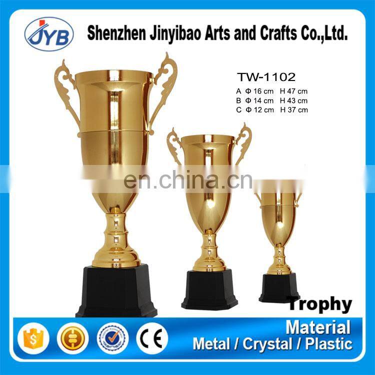 Extra large Football/basketball Sports Gold Metal Trophy Cups