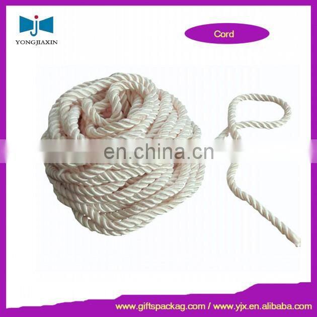 YJX factory large wholesale cheap 100% cotton twisted rope online