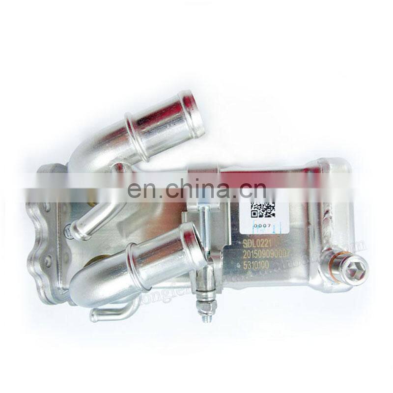Foton ISF2.8 diesel engine parts for engine exhaust gas recirculation cooler 5263165 5308965 5342842 5310100