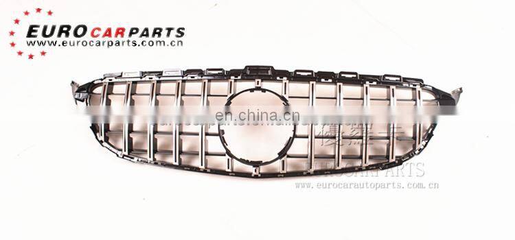 W205 gt grille for C-class W205 2014-2016year ABS W205 grille