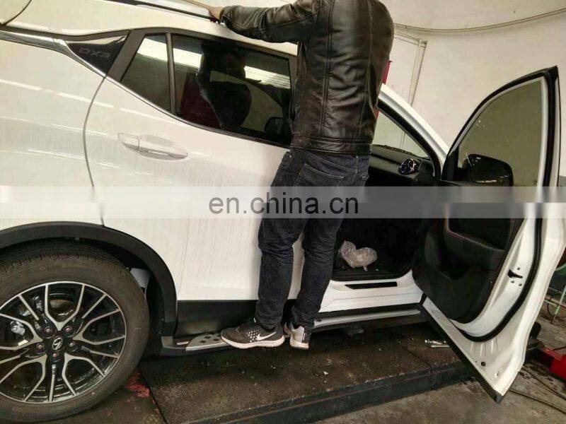 auto parts side step aluminium alloy running board for DONGNAN DX3