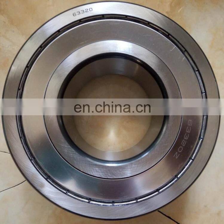 63206ZZ Bearing Size 30x62x23.8 mm Deep groove ball bearing 63206 ZZ