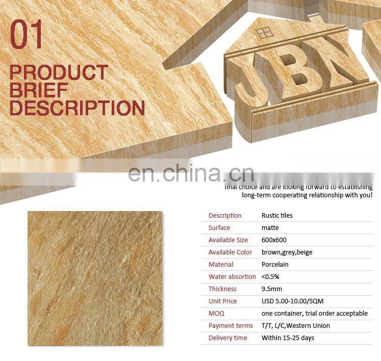 Anti slip square porcelain floor outdoor swimming pool tiles