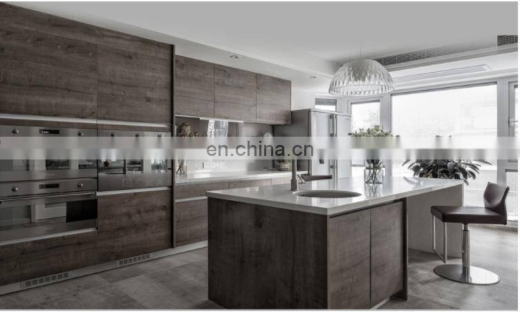Modular Kitchen Furniture Storage Customized Wood Color Melamine Design Plywood Kitchen Cabinets