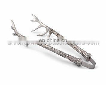 leather cover ice tongs