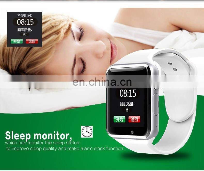 A1 BT Call Music Smart Watch Fitness Tracker Sport Pedometer Camera Message Reminder Smartwatch A1